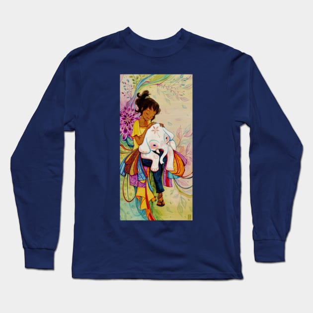 Best Friends Long Sleeve T-Shirt by Alina Chau